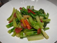 红糖火腿片煎炒苔兰花-炳胜品味(深圳湾万象城店)