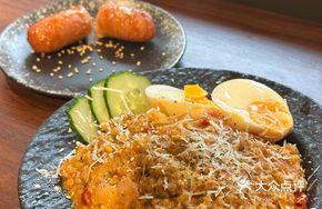 Meat Sauce Soft-Boiled Rice