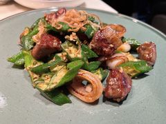 惹味秋葵煎牛肉粒-陶陶居酒家(环市东店)