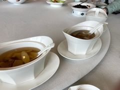 松茸炖花胶汤-世博源公馆·本帮融合菜·主题包厢·江景餐厅