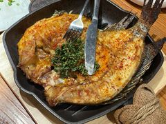 香茅草烤罗非鱼-云海肴云南菜·蒸汽石锅鱼(北京良乡华冠店)