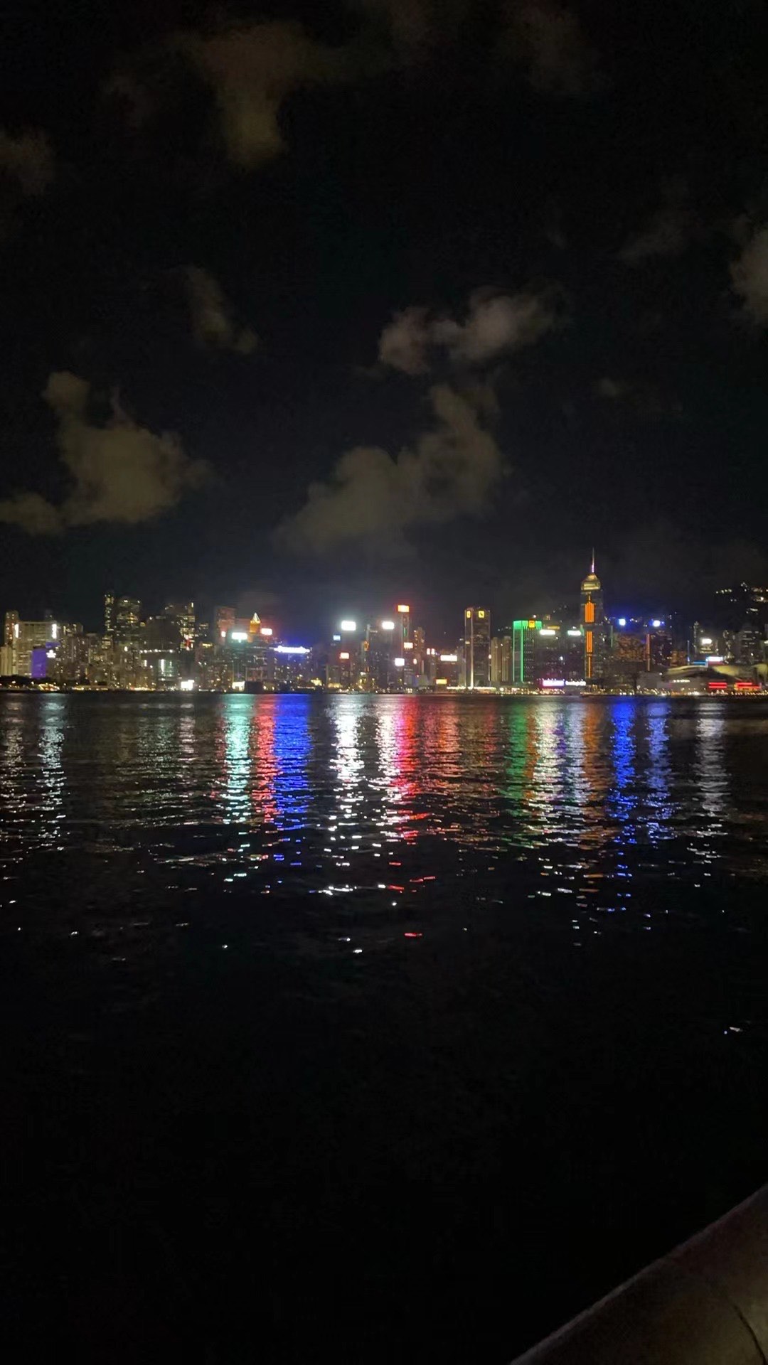 大海夜景真实图片