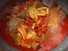 -探鱼·鲜青椒爽麻烤鱼(广州欣荣广场店)