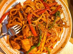 椒麻鸡肉乌冬面-魏客咖啡(中铁中心店)