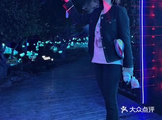 玉渊潭灯光秀体验——蔚蓝：万物共生