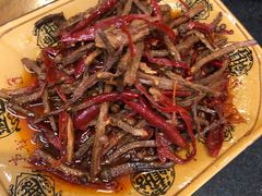 冷吃牛肉-盐井记·自贡美蛙鲜锅兔(中和店)