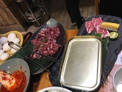 -草家酱蟹炭火烤肉店(珲春南路一店)