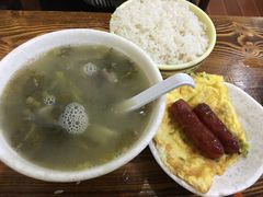 标配酸菜猪杂汤饭-陈记汤饭(水巷口店)