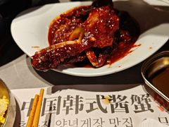 -草家酱蟹炭火烤肉店(珲春南路一店)