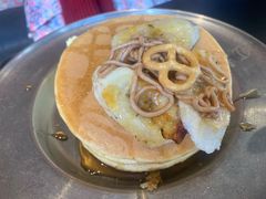 香蕉花生酱松饼-foodoo芙多松饼店