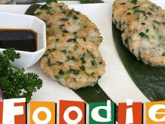 韭菜虾饼-新恬乐大酒家(沧达大厦店)