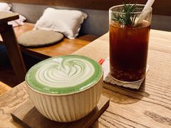 抹茶拿铁-無早咖啡