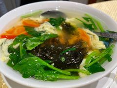 巴扎紫菜蛋花汤-巴扎美食·新疆菜·西域歌舞表演餐厅(新疆大厦店)