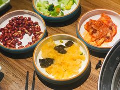 -明洞阿姨·韩式酱蟹烤肉·创意料理(三元桥店)