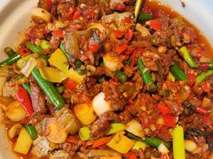 豆花渣渣牛肉吊龙-雀蓝川菜(奥体广场店)