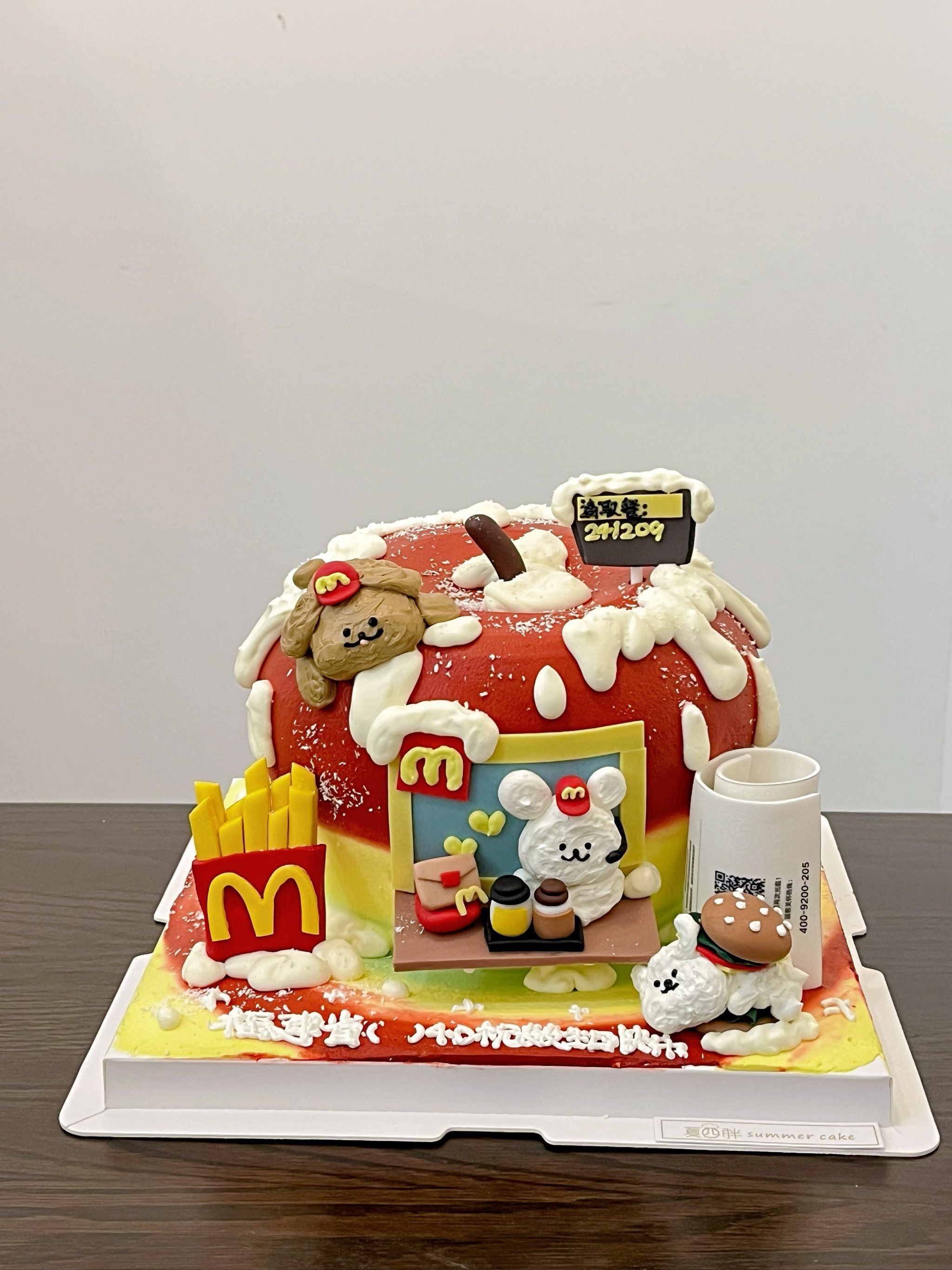 🎂🥳
#翻糖蛋糕#麦当劳蛋糕#麦当劳周边#福师大吃什么#福州蛋糕