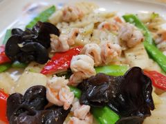 黑松露淮山炒虾丸子-德胜轩正宗顺德菜(宝安沙井会展中心店)