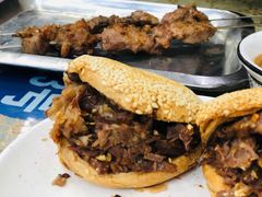 烧饼夹肉-清真·鸦儿李记·小馆(后海店)