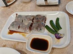 芫茜马蹄牛肉肠粉-麒麟中餐厅·经典粤菜·地道菜式老字号(广州长隆酒店)