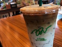 purple&nbsp;latte-Chom Cafe and Restaurant
