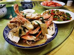 姜葱炒肉蟹-盛港湾海鲜食府(黄沙店)