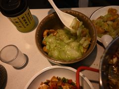 白玉丝瓜油条-福巷湘食小馆·猛火现炒(上海首店)