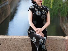 -暮晚尘香汉服旗袍