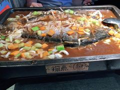 -探鱼·鲜青椒爽麻烤鱼(天河优托邦店)
