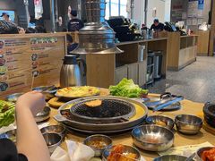 自助取餐区-姜虎东白丁烤肉(苏州中心店)