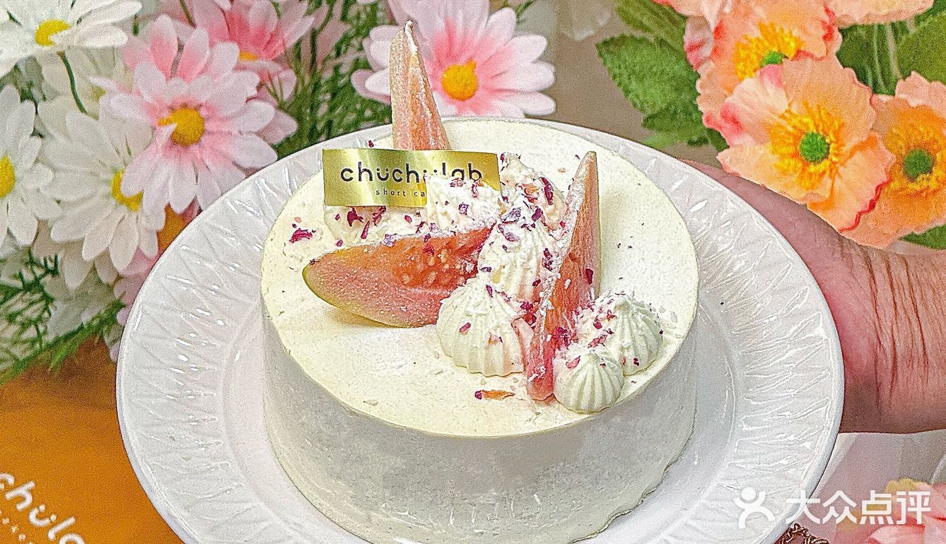 属于春天的配色 | 胭脂芭乐蛋糕 