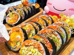 蛋黄肉松紫菜包饭-胤韩紫菜包饭·炸鸡·拌饭(宋家庄店)