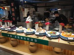 自助取餐区-百姓渔村(南中环店)