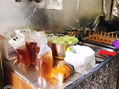 -小红车炸蛋葱油饼