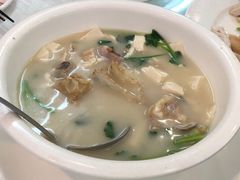 芫茜豆腐鱼头汤-文记壹心鸡(宝华路店)
