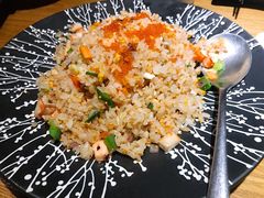 三文鱼蟹子炒饭-小禅料理