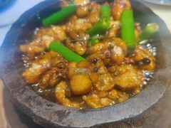 石锅杭椒牛蛙-桂满陇-西湖船宴(西单大悦城店)