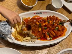 -吴越荣记苏州菜·松鼠桂鱼100%活鱼现做(斜塘老街店)