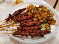 孜然牛肉串-犇逸·乐山跷脚牛肉·四川现炒(览海店)
