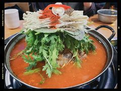 土豆排骨火锅-喇喇排骨火锅·传统韩式脊骨汤(望京西园总店)