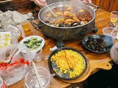 料理烤芝士玉米粒-老东镇啤酒屋海鲜加工·蒸汽海鲜·海鲜烧烤(台东店)
