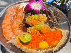 生腌虾蟹-明洞阿姨·韩式酱蟹烤肉·创意料理(望京1988创始店)