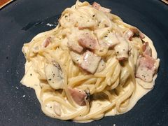 腌肉奶油蘑菇面-404干式熟成牛排馆•聚会餐厅