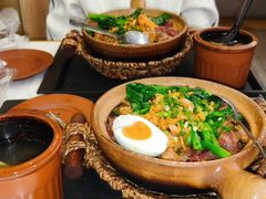 豉汁排骨煲仔饭-万煲旺·香港老传承煲仔饭·猪杂汤(客村店)