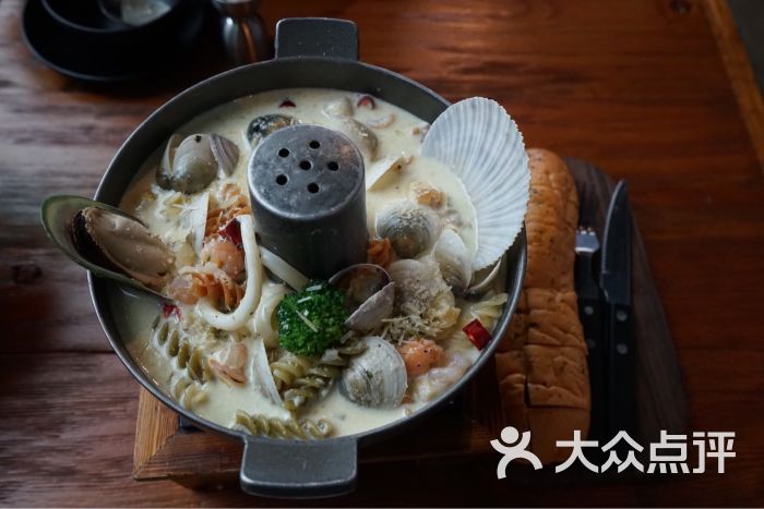 倍乐创意韩国料理(上海高岛屋百货店)海鲜奶油火锅图片 - 第5276张