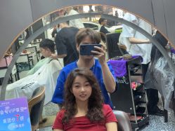 -藤野造型专业烫染接发