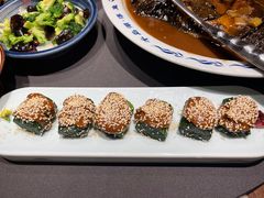 芝麻菠菜-那家小馆•北京菜•烤鸭(中关村店)