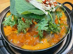 -喇喇排骨火锅·传统韩式脊骨汤(望京西园总店)