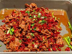 孜然牛肉-味上湘菜馆(阿波罗店)