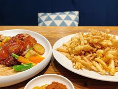 椒盐小蘑菇-花舍·新派粤菜·西餐·下午茶(亚运村·鸟巢店)