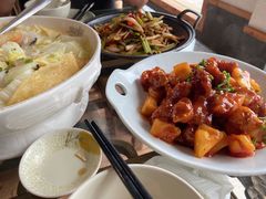 干锅茶树菇-淮扬楼(千鹤湖店)